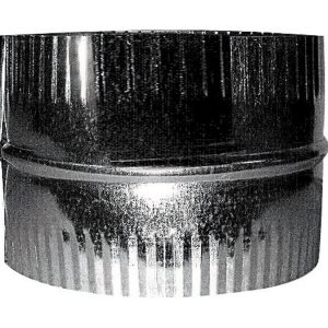 Imperial Adjustable 6 in. D Galvanized Steel Duct Adapter