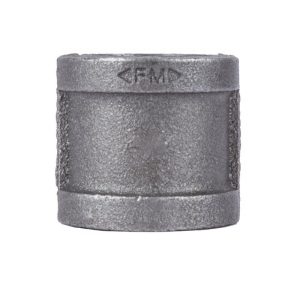 STZ Industries 1/2 in. FIP each X 1/2 in. D FIP Black Malleable Iron Coupling