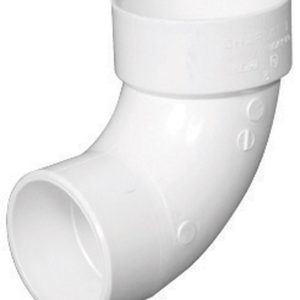 Charlotte Pipe Schedule 40 1-1/4 in. Hub X 1-1/4 in. D Spigot PVC Street Elbow