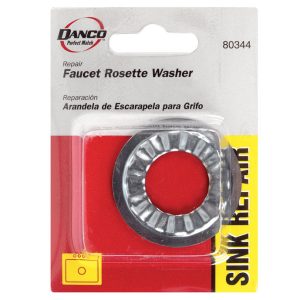 Danco 7/8 in. D Diecast Faucet Rosette Washer
