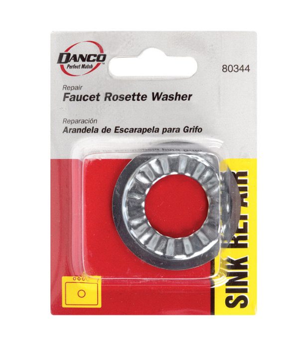 Danco 7/8 in. D Diecast Faucet Rosette Washer