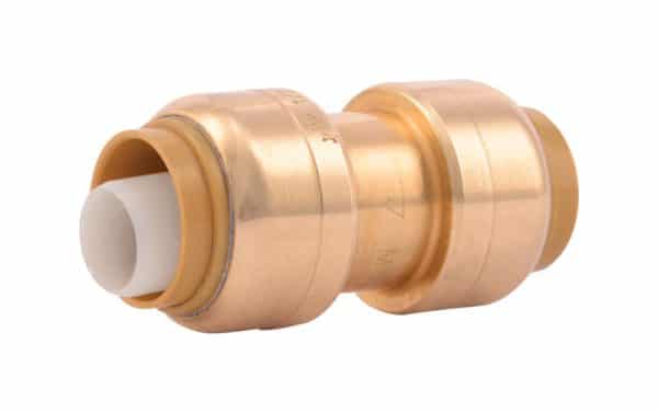 SharkBite Push to Connect 1/2 in. Push X 1/2 in. D Push Brass Coupling
