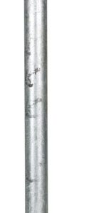 B&K Mueller 1 in. D X 30 in. L Galvanized Steel Pre-Cut Pipe