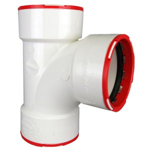Charlotte Pipe Schedule 40 2 in. Hub X 2 in. D Hub PVC Sanitary Tee