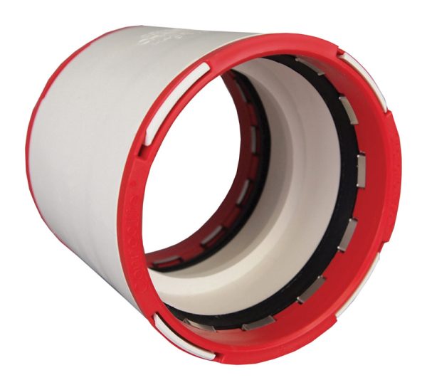 Charlotte Pipe ConnecTite Schedule 40 2 in. Hub X 2 in. D Hub PVC Coupling