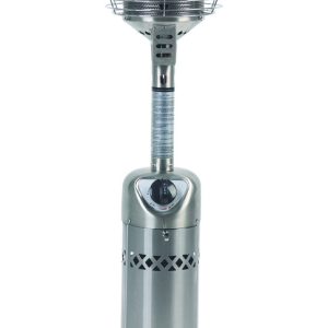 Living Accents 10000 BTU Propane Stainless Steel Tabletop Patio Heater 75 sq ft