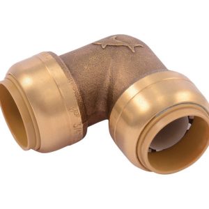 SharkBite Push to Connect 3/4 in. Push X 3/4 in. D Push Brass 90 Degree Elbow