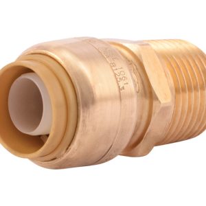 SharkBite Push to Connect 1/2 in. Male X 1/2 in. D Male Brass Adapter