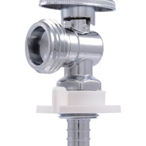 SharkBite 1/2 in. PEX Barb X 3/4 in. Brass Angle Stop Valve