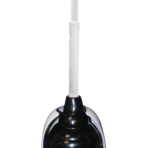 Korky Beehive Max Toilet Plunger with Holder 16 in. L X 6 in. D