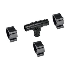 Flair-It PEXLock 3/4 in. PEX X 3/4 in. D PEX Tee with Clamps