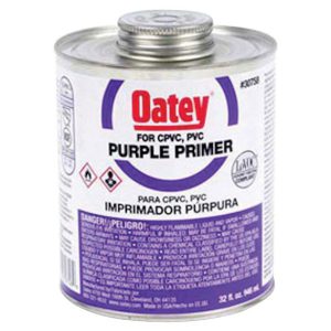Oatey Purple Primer and Cement For CPVC/PVC 1 gal