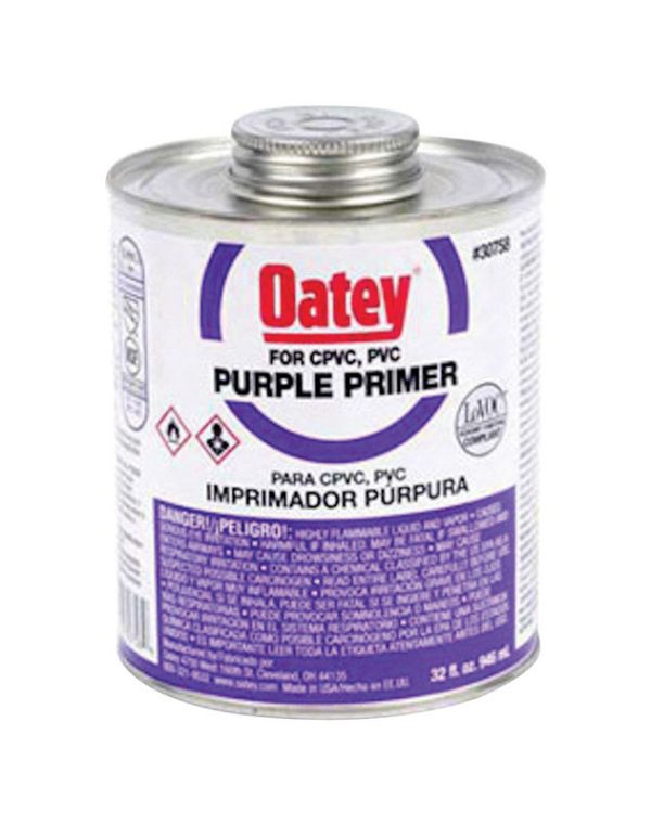 Oatey Purple Primer and Cement For CPVC/PVC 1 gal