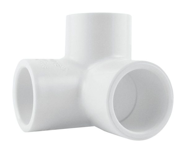 Charlotte Pipe Schedule 40 1/2 in. Slip X 1/2 in. D Slip PVC Side Outlet Elbow