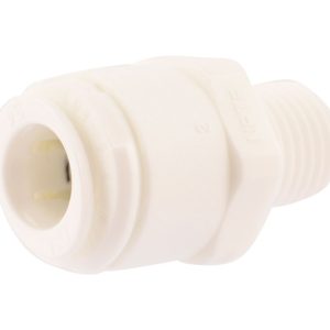 SharkBite Push to Connect 3/8 in. OD X 1/4 in. D MIP Polypropylene Threaded Adapter