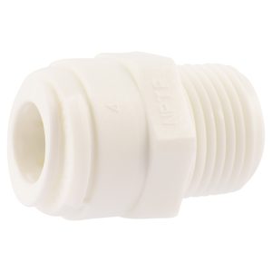 SharkBite Push to Connect 3/8 in. OD X 3/8 in. D MIP Polypropylene Threaded Adapter