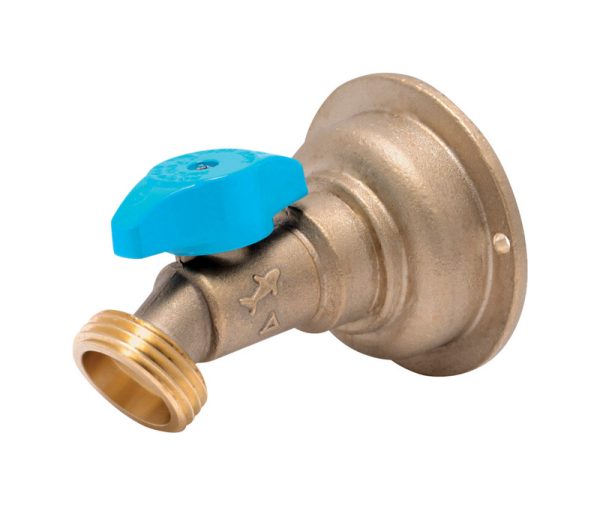 SharkBite No-Kink 3/4 in. MHT X 3/4 in. MHT Brass Hose Bibb