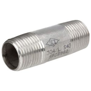 Smith-Cooper 1 in. MPT Stainless Steel 2-1/2 in. L Nipple
