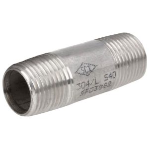 Smith-Cooper 1-1/4 in. MPT Stainless Steel 2 in. L Nipple