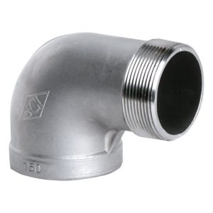 Smith-Cooper 1-1/4 in. FPT X 1-1/4 in. D FPT Stainless Steel 90 Degree Street Elbow