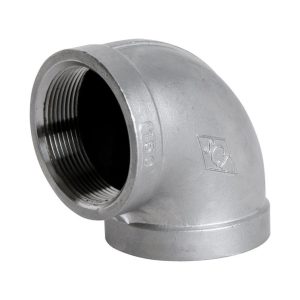 Smith-Cooper 1 in. FPT X 1 in. D FPT Stainless Steel 90 Degree Elbow