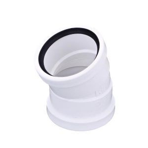 NDS Schedule 35 4 in. Gasket each X 4 in. D Gasket PVC Elbow