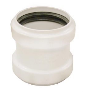NDS Schedule 35 4 in. Gasket each X 4 in. D Gasket PVC Coupling
