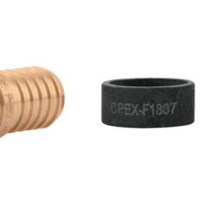 SharkBite 3/4 in. Barb X 3/4 in. D Barb Brass Coupling