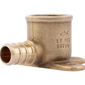 Zurn 1/2 in. Barb X 1/2 in. D FPT PEX Drop Ear Elbow