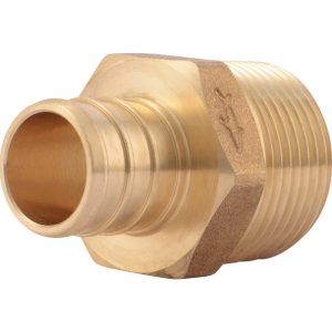 SharkBite 3/4 in. PEX Grade X 3/4 in. D MNPT Grade Brass Male Adapter