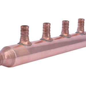 SharkBite 3/4 in. Crimp X 1/2 in. D Crimp 4 Port Manifold