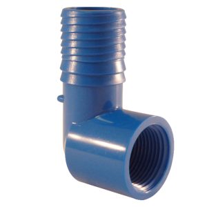 Apollo Blue Twister 1 in. Insert in to X 3/4 in. D Female Acetal Elbow