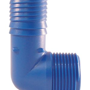 Apollo Blue Twister 1 in. Insert in to X 1 in. D MPT Acetal Elbow