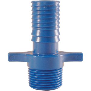 Apollo Blue Twister 1 in. Insert in to X 3/4 in. D MPT Acetal Male Adapter