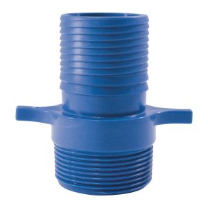 Apollo Blue Twister 1-1/2 in. Insert in to X 1-1/2 in. D MPT Acetal Male Adapter