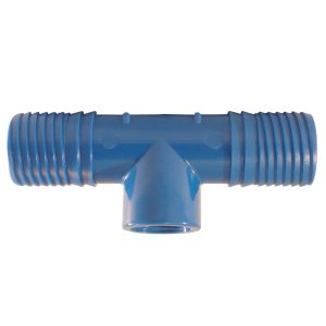Apollo Blue Twister 1 in. Insert in to X 1 in. D Insert Polypropylene Tee