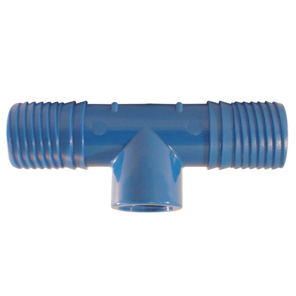 Apollo Blue Twister 1 in. Insert in to X 1 in. D Insert Polypropylene Tee