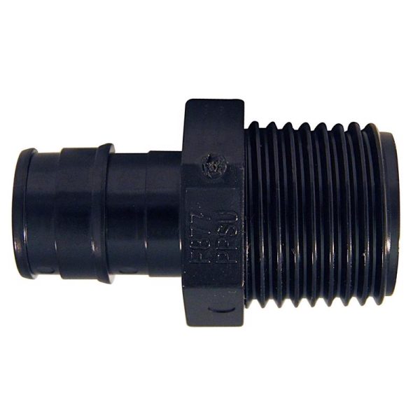 Apollo Expansion PEX / Pex A 1/2 in. Expansion PEX in to X 1/2 in. D MPT Plastic Male Adapter