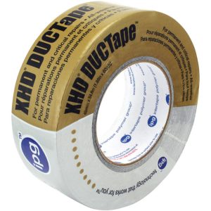 IPG XHD 2 in. W X 60 yd L Silver Rubber Adhesive Duct Tape
