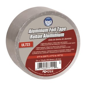 IPG 2 in. W X 10 yd L Silver Foil Tape