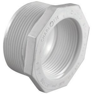 Charlotte Pipe Schedule 40 2 in. MPT X 1 in. D FPT PVC Reducing Bushing