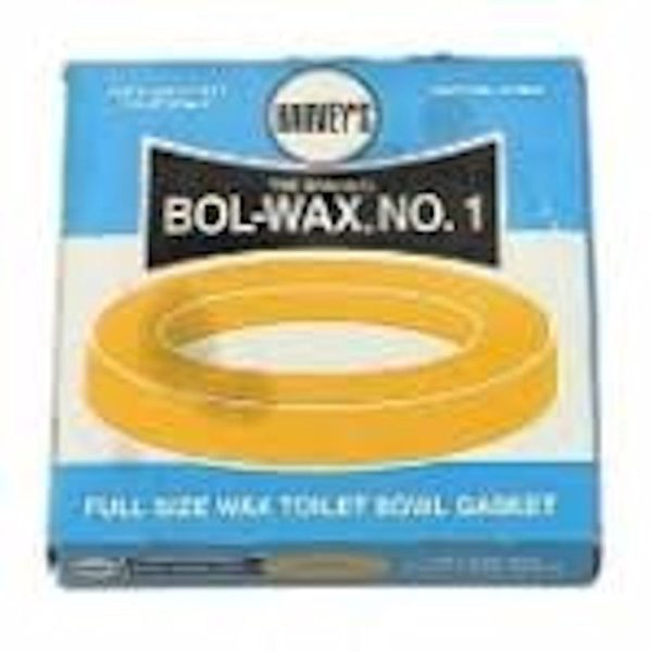 Harvey's Bol-Wax Wax Ring Polyethylene/Wax For 3 inch and 4 inch Waste Lines