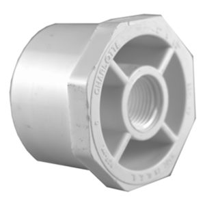Charlotte Pipe Schedule 40 2 in. Spigot X 1 in. D FPT PVC Reducing Bushing