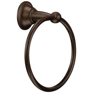 Moen Sage Oil Rubbed Bronze Towel Ring Brass