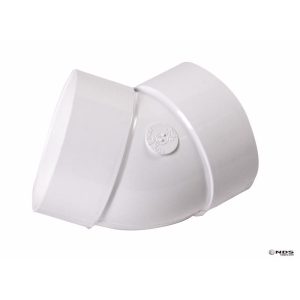 NDS Schedule 35 4 in. Hub each X 4 in. D Hub PVC Elbow