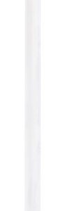 Zenith Products Shower Tension Rod 60 in. L White