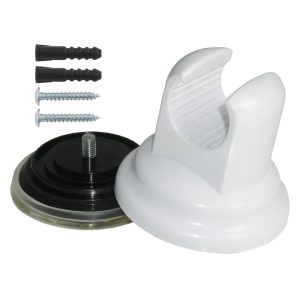 LDR White Shower Wall Mount Bracket