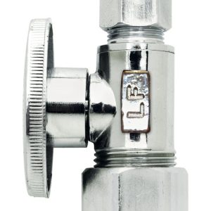 Plumb Pak 5/8 in. Compression in. X 3/8 in. Compression Brass Valve