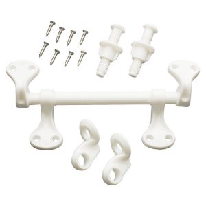 Plumb Pak Toilet Seat Hinge White Plastic For Universal