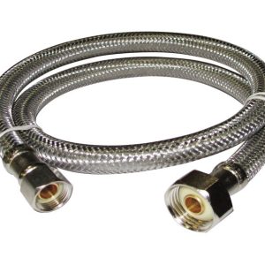 Plumb Pak 3/8 in. Compression in. X 1/2 in. D IP 48 in. Stainless Steel Faucet Supply Line